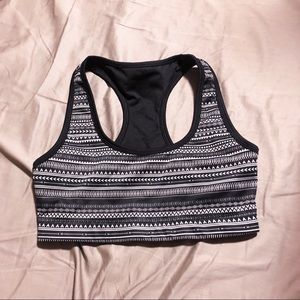 Tribal sports bra